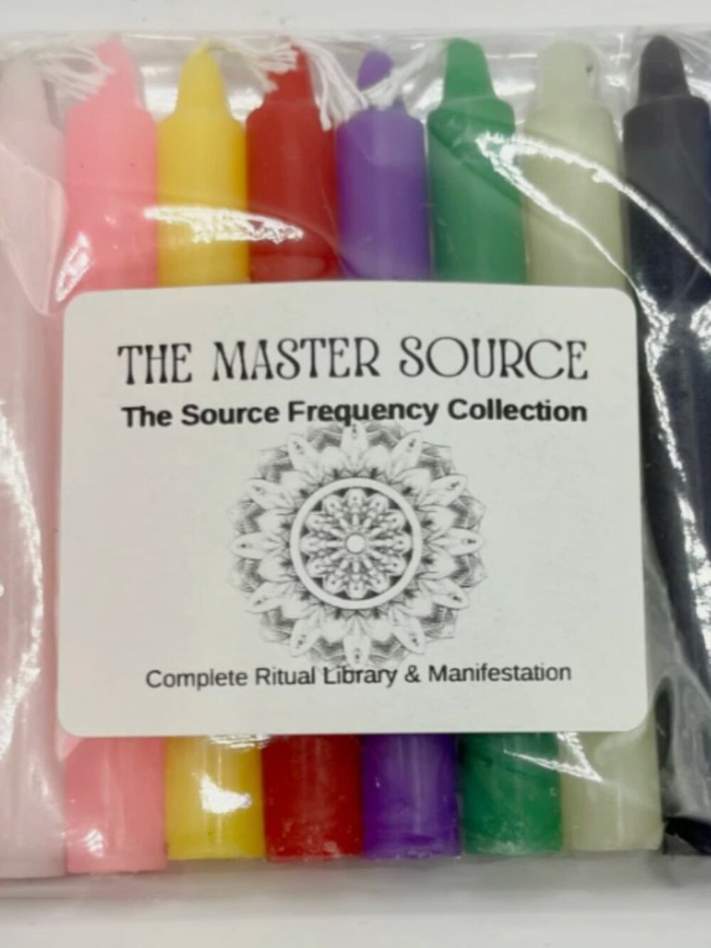 Master Spell Candles 5Piece Ritual Chime Set Intention & Manifestation Undressed